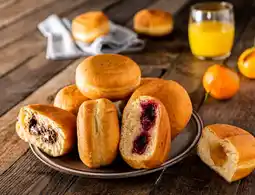 Auchan Sans marque 4 beignets fourrés offre