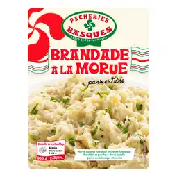 Auchan Supermarché Pecheries basques brandade à la morue parmentière pecheries basques offre