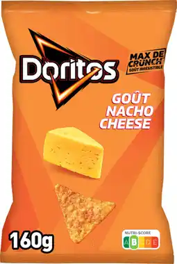 Auchan Supermarché Doritos tortillas goût nacho fromage doritos offre