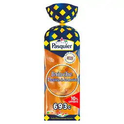 Auchan Supermarché Pasquier brioche tressée nature pasquier offre