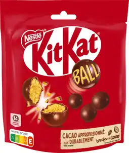 Auchan Supermarché Nestle kitkat ball nestlé offre
