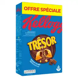 Auchan Supermarché Kellogg s céréales chocolat au lait trésor kellogg's offre