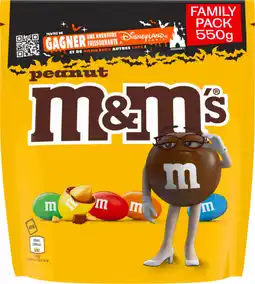 Auchan Supermarché Mms pochon m&m's peanut family pack offre