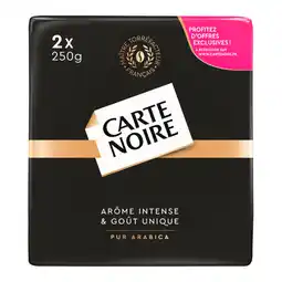 Auchan Supermarché Carte noire café moulu pur arabica carte noire offre