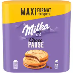 Auchan Supermarché Milka biscuits choco pause milka offre