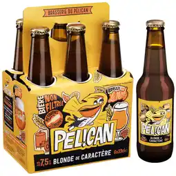 Auchan Supermarché Pelican bière blonde pélican offre