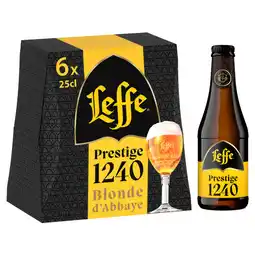 Auchan Supermarché Abbaye de leffe bière leffe prestige offre