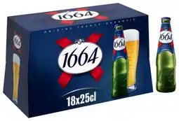 Auchan Supermarché 1664 bière blonde 1664 offre