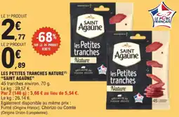 E.Leclerc Saint agaûne les petites tranches nature offre