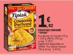 E.Leclerc Tiplak couscous parfumé offre