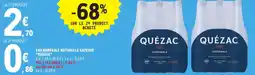 E.Leclerc Quezac eau minérale naturelle gazeuse offre