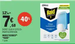 E.Leclerc Raid insecticides offre