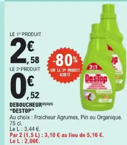 E.Leclerc Destop deboucheur offre