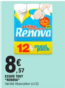 E.Leclerc Renova essuie tout offre