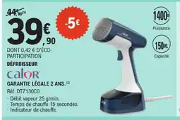E.Leclerc Calor défroisseur offre