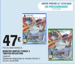 E.Leclerc Capcom monster hunter stories 3 twisted reflection offre