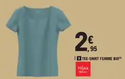 E.Leclerc Tissaia tee-shirt femme bio offre