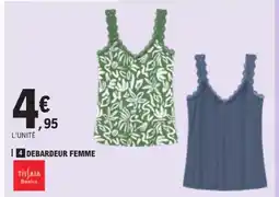 E.Leclerc Tissaia débardeur femme offre