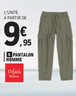 E.Leclerc Tissaia pantalon homme offre