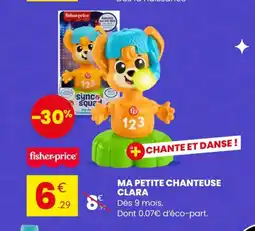 Stokomani FISHER PRICEMa petite chanteuse clara offre