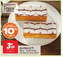 Netto Millefeuille x2 offre