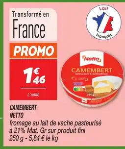 Netto NETTO Camembert offre