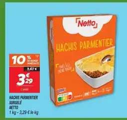 Netto NETTO Hachis parmentier surgelé offre