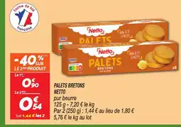 Netto NETTO Palets bretons offre