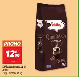 Netto NETTO Café en grain qualité or offre