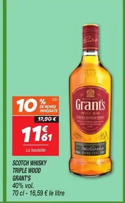 Netto GRANT'S Scotch whisky triple wood offre