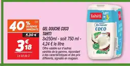 Netto TAHITI Gel douche coco offre
