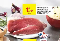 Intermarché Choucroute cuisinée au saindoux et au riesling offre