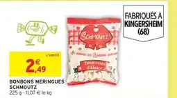 Intermarché SCHMOUTZ Bonbons meringues offre