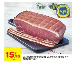 Intermarché Jambon cru fumé de la forêt noire igp offre