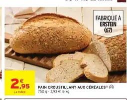 Intermarché Pain croustillant aux céréales offre