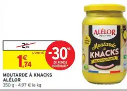 Intermarché ALÉLOR Moutarde à knacks offre