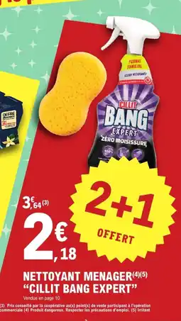 E.Leclerc Express CILLIT BANG Nettoyant menager offre