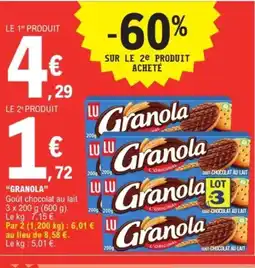 E.Leclerc Express GRANOLA offre