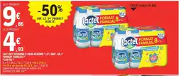 E.Leclerc Express LACTEL Lait uht vitamine d demi-écrémé 1,5% mat. gr format familial offre