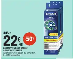 E.Leclerc Express Brossettes pour brosse a dents electrique offre