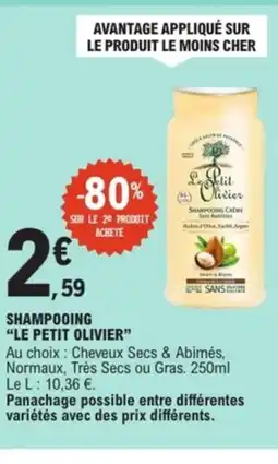E.Leclerc Express LE PETIT OLIVIER Shmapooing offre