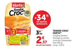 Bi1 HERTA Tendre croc offre