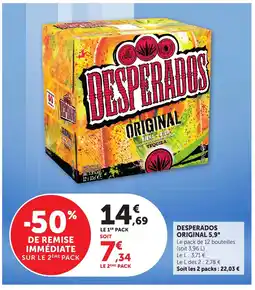 Bi1 DESPERADOS Original 5,9° offre
