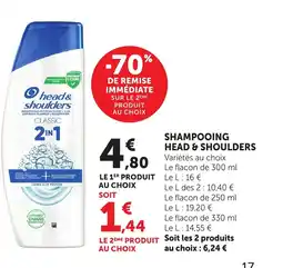 Bi1 HEAD & SHOULDERS Shampooing offre