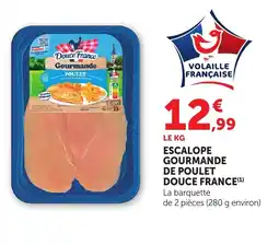Bi1 DOUCE FRANCE Escalope gourmande de poulet offre