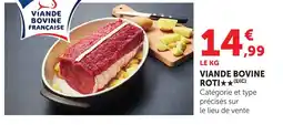 Bi1 Viande bovine roti offre