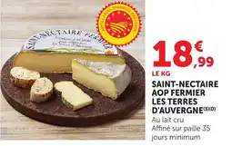 Bi1 Saint-nectaire aop fermier les terres d'auvergne offre