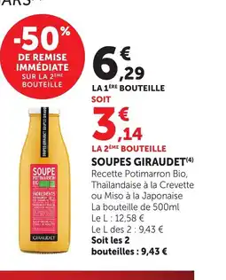 Bi1 GIRAUDET Soupes offre