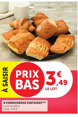 Bi1 8 viennoiseries fantaisies offre
