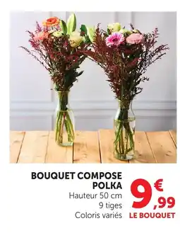 Bi1 Bouquet compose polka offre